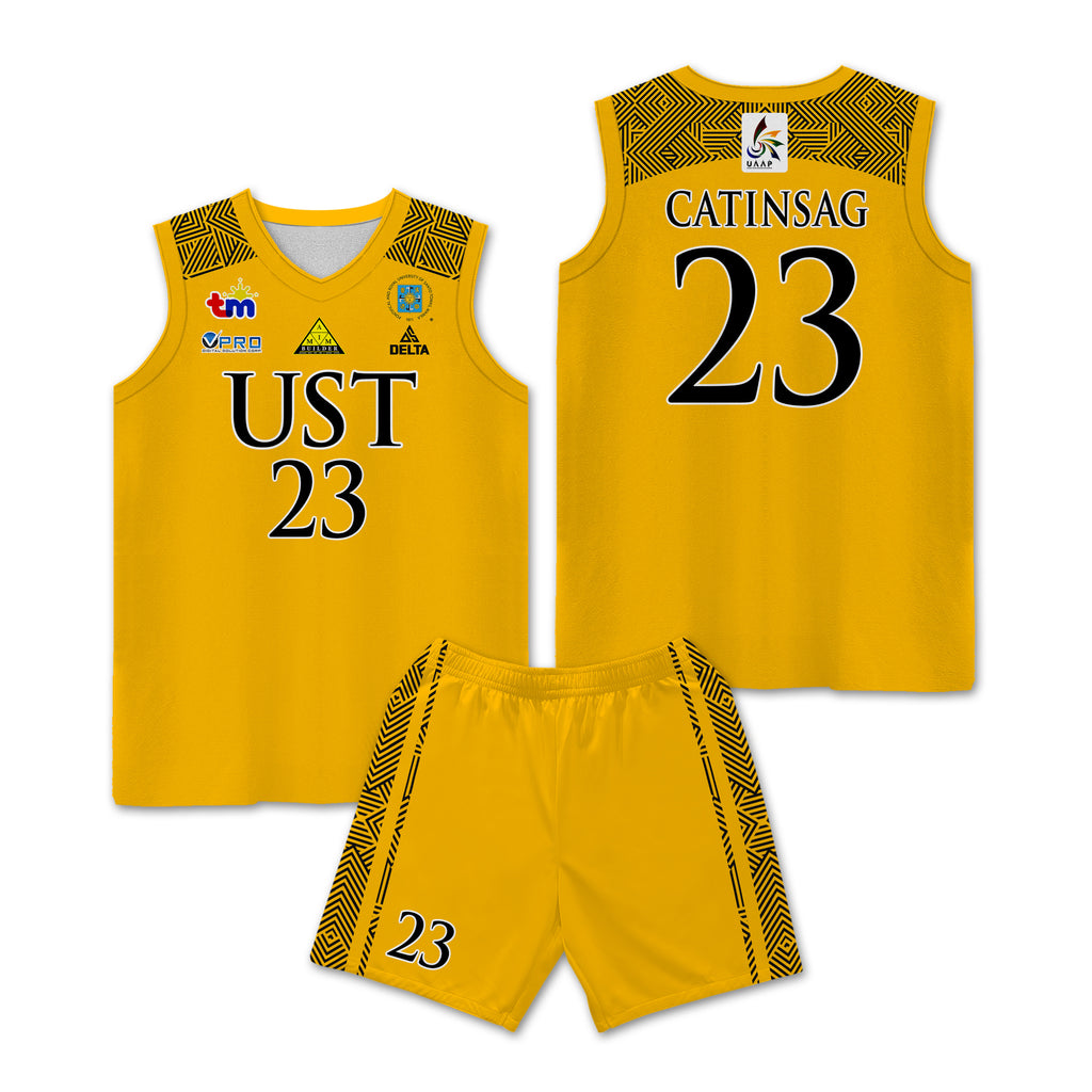 UST Golden Spikers MVT John Vryvin Catinsag 2025 Jersey (UAAP)