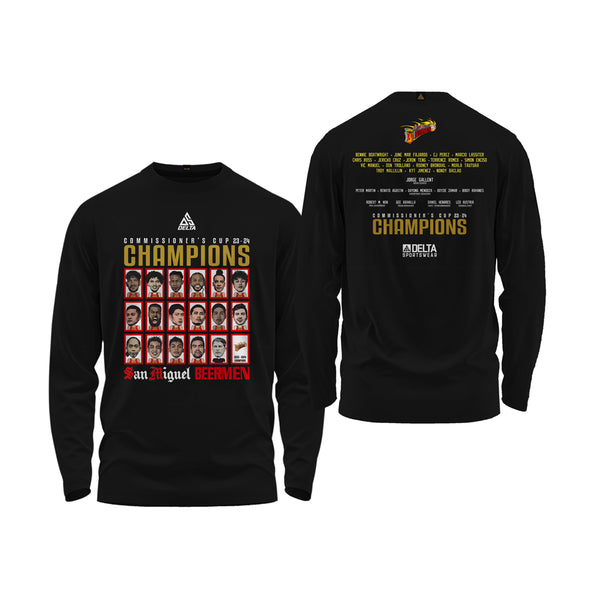 San Miguel Beermen Championship Warmer (Black) – Delta Sportswear