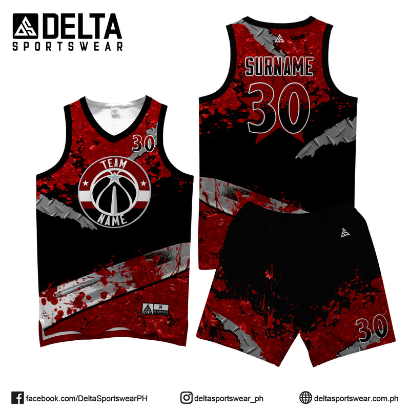 Basketball Jersey Set (Code: PRE-1236) – Delta Sportswear Philippines