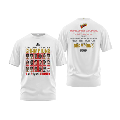 San Miguel Beermen Championship Shirt (White)