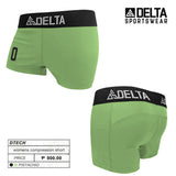 DELTA Signature Compression Volleyball Shorts (Pistachio)