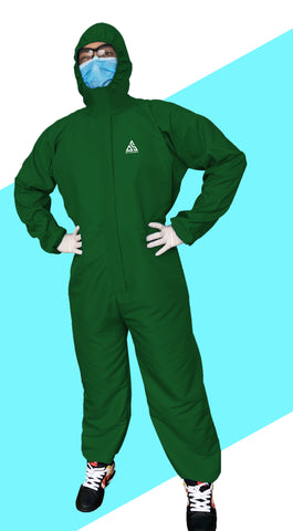 PPE (COVERALL) EMERALD GREEN