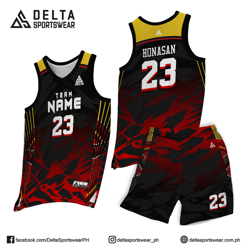 Basketball Jersey Set (Code: PRE-1101) – Delta Sportswear Philippines