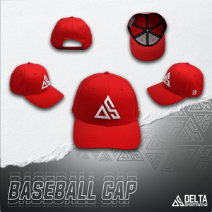 DELTA Signature Logo Classic Cap (Red)